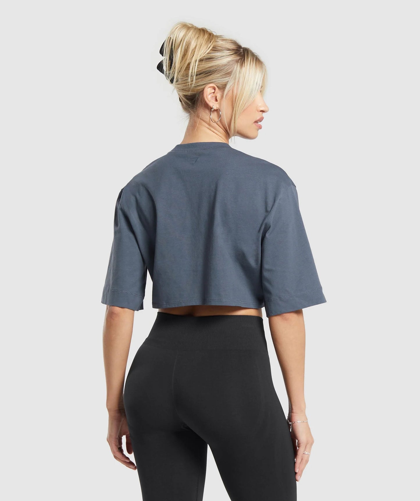 Premium Gymshark Cotton Boxy Crop Top