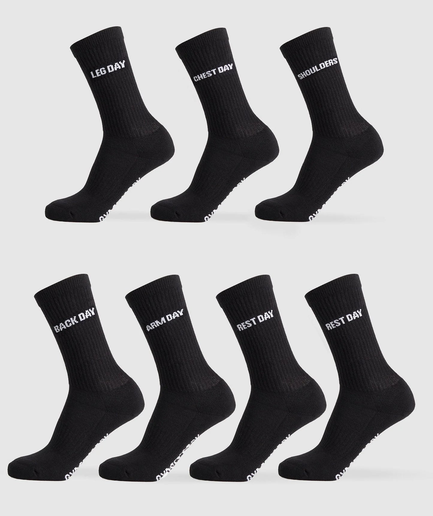 Gymshark Premium GFX Crew Socks 7Pair