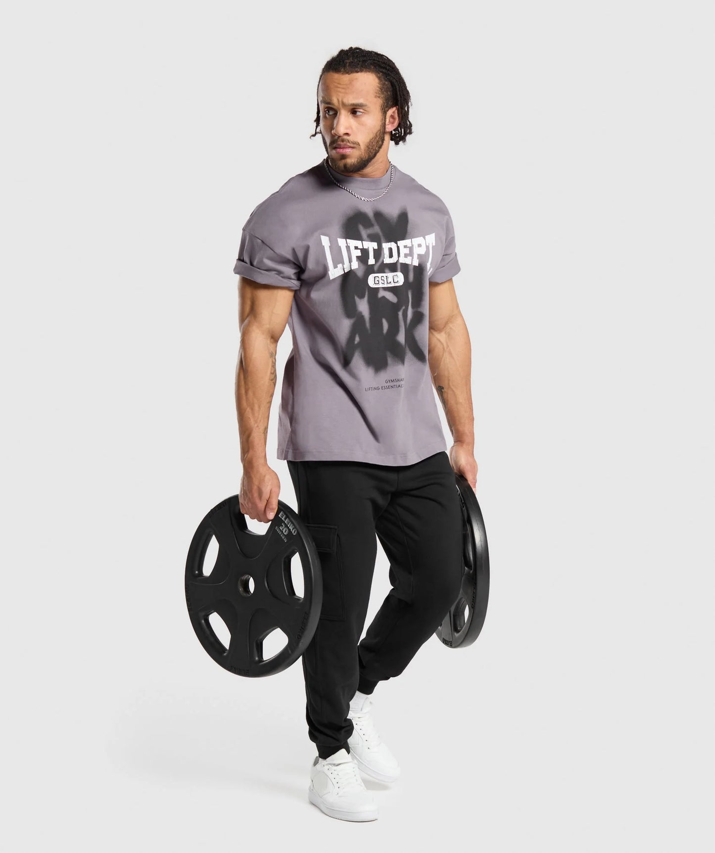 Gymshark Premium Lifting Dept Graffiti T-Shirt