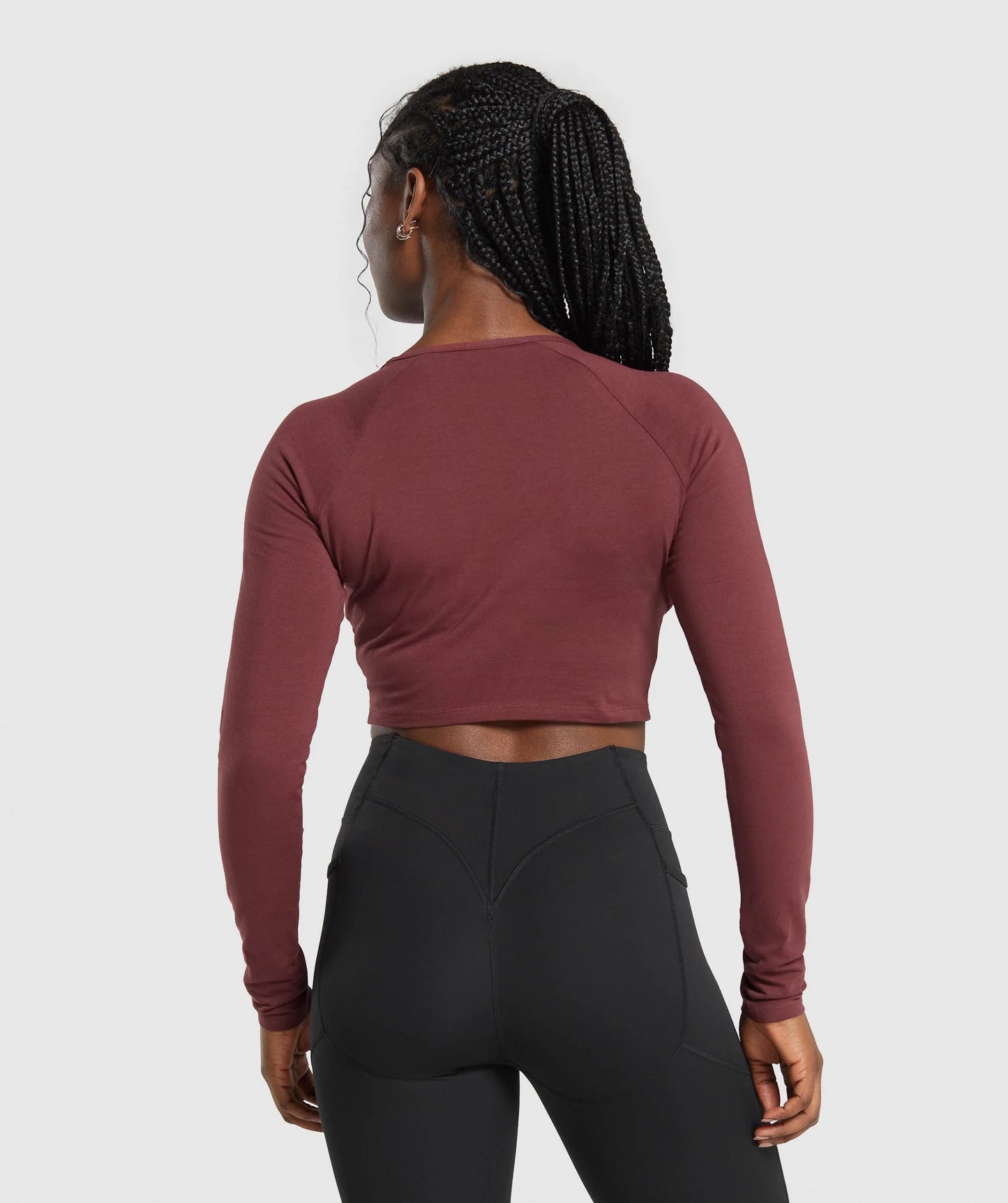 Gymshark Lifting Essential Long Sleeve Crop Top